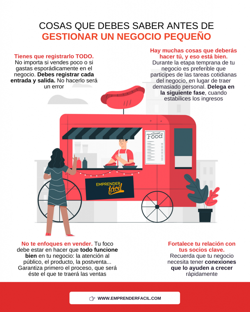 ¿Cómo administrar un negocio pequeño? Es fácil y seguro