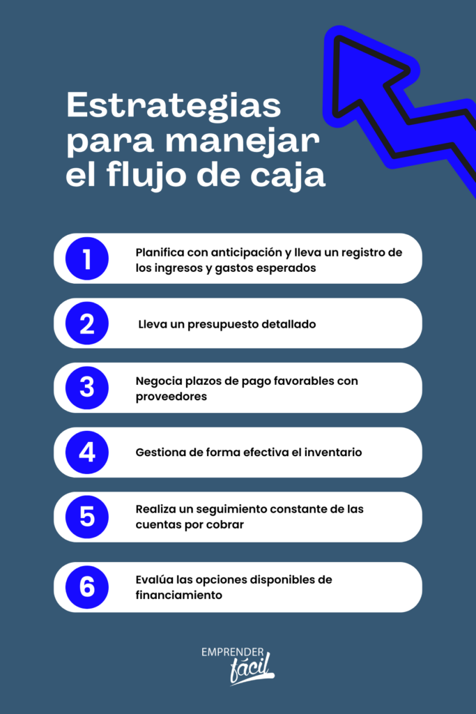 Estrategias para manejar el flujo de caja en tu empresa