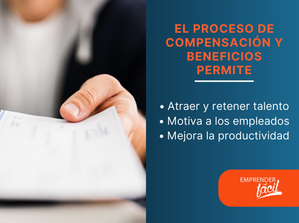 proceso de compensación y beneficios