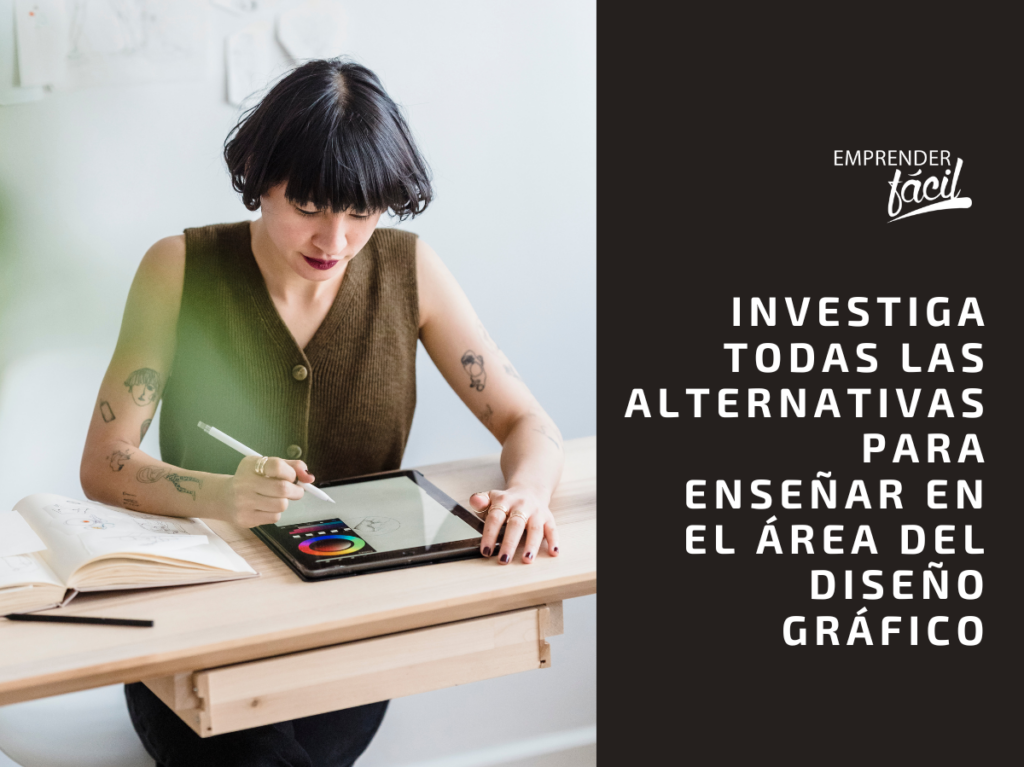 Guía para emprender como profesor de diseño gráfico