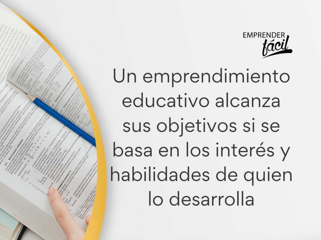 Emprendimiento educativo: claves para acertar