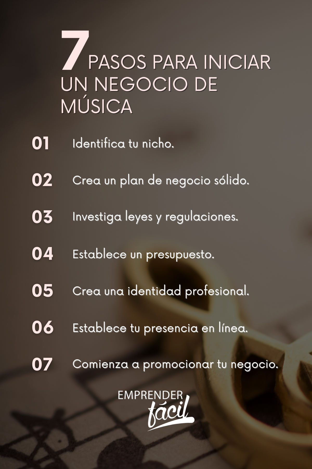 Guía para iniciar un negocio de música