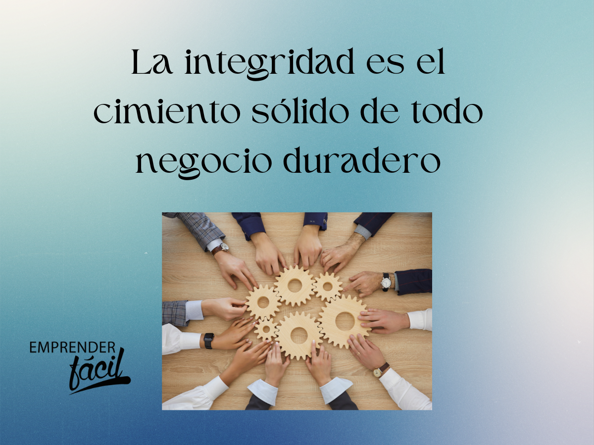 sabiduría bíblica para emprendedores Principios Bíblicos para emprender: La integridad