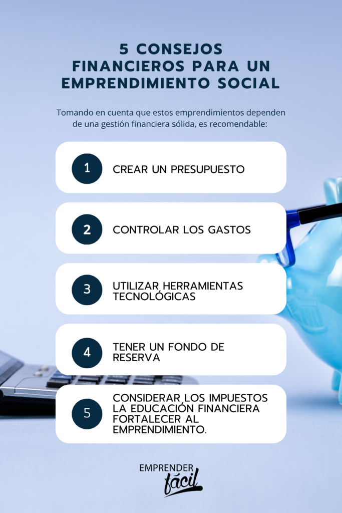 Consejos financieros para un emprendimiento social