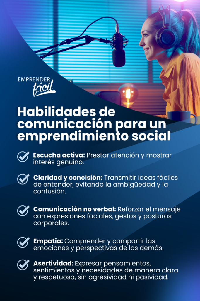 Habilidades de comunicación para un emprendimiento social