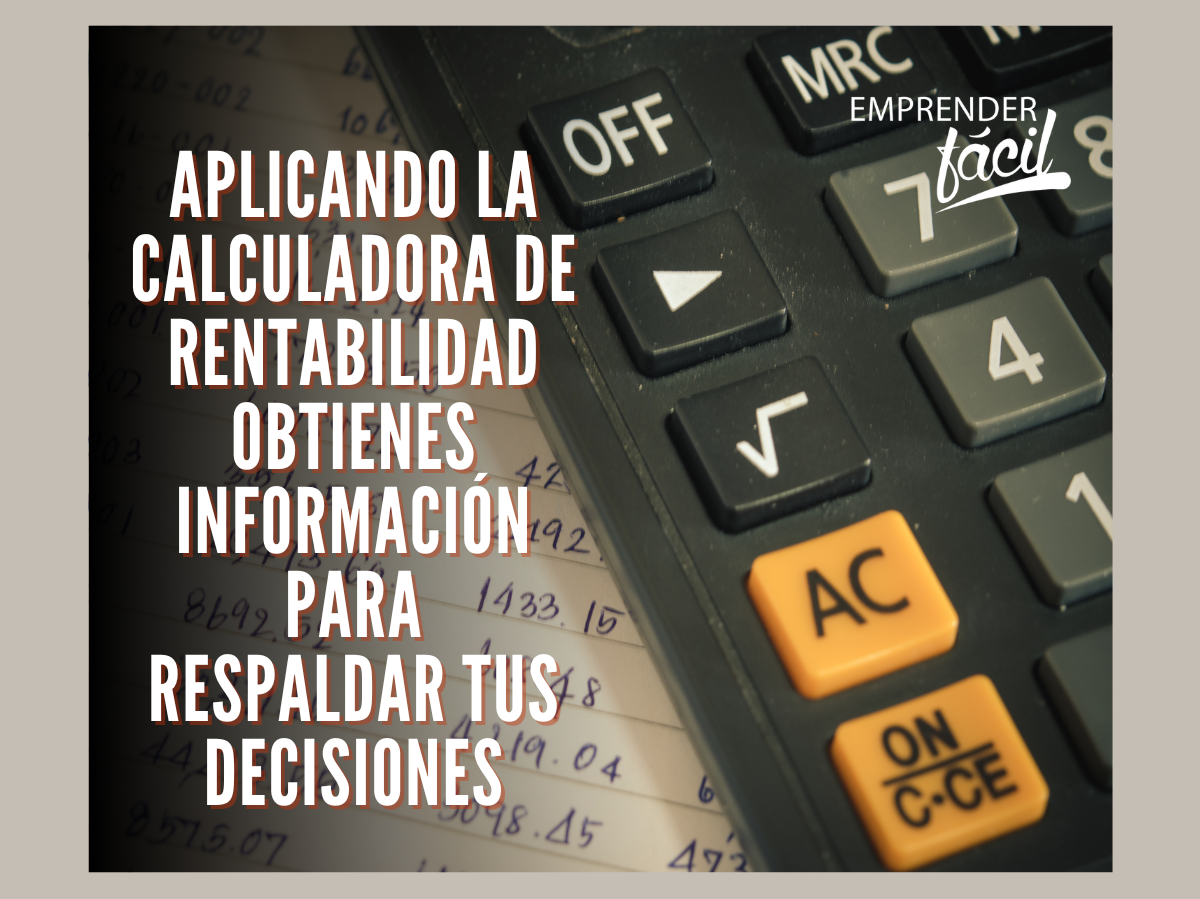 Calculadora de rentabilidad para emprendimiento social