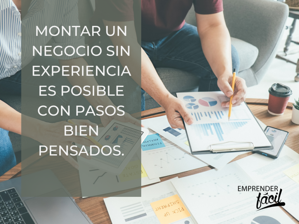 Cómo montar negocio sin experiencia