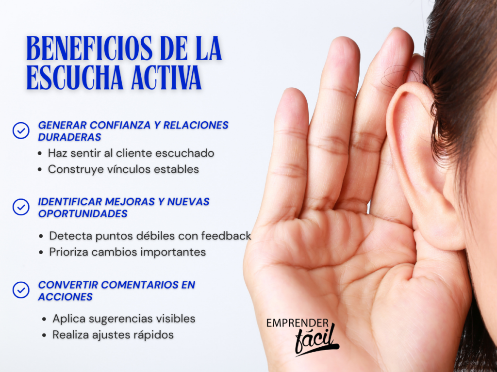 Escucha activa para emprendedores: cómo convertir a tus clientes en promotores de tu marca