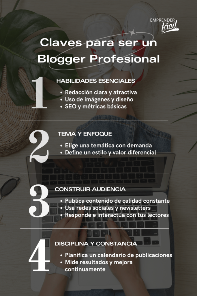 Cómo ser blogger y vivir de ello